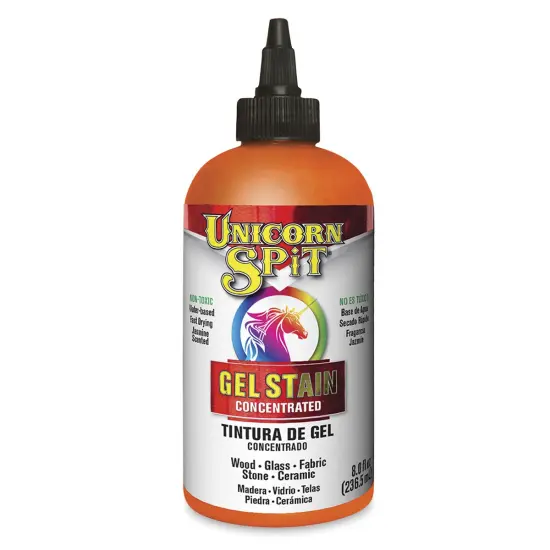 Unicorn Spit Gel Stain and Glaze - Phoenix Fire, 8 oz, Bottle {1}
