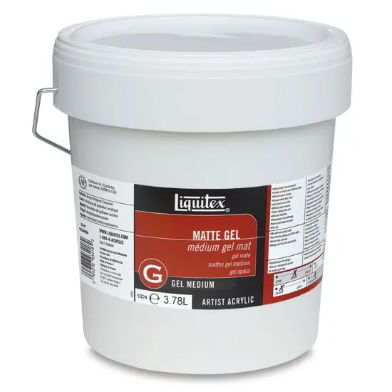 Liquitex Medium - Gel Medium, Matte, 128 oz {2}
