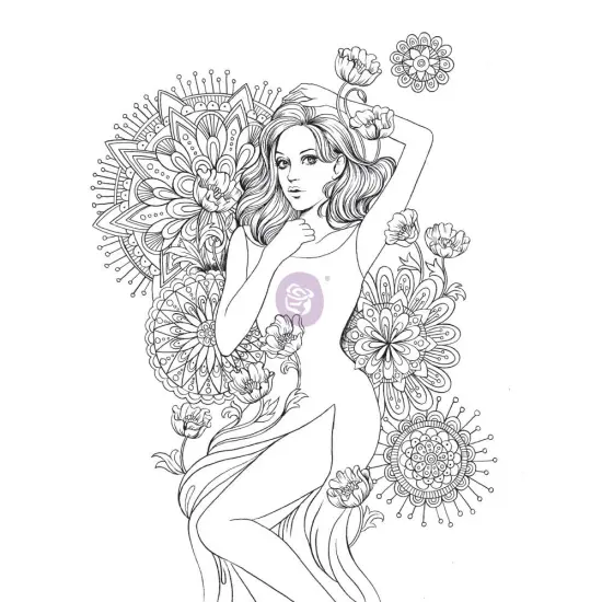 Prima Marketing Inc Prima Princess Stamp - C 655350591045 {1}