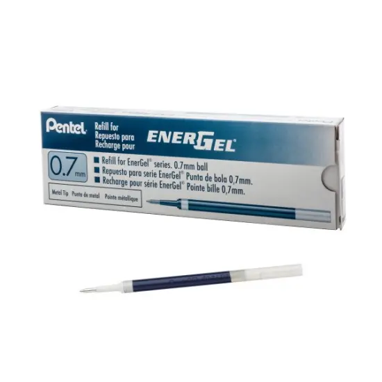 Refill Ink - For EnerGel Retractable Liquid Gel Pen, (0.7mm) Medium Line, Navy Blue Ink {1}