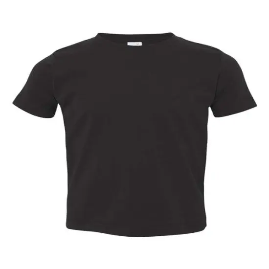 Rabbit Skins&reg; Toddler Fine Jersey Tee - 3321 Black {1}