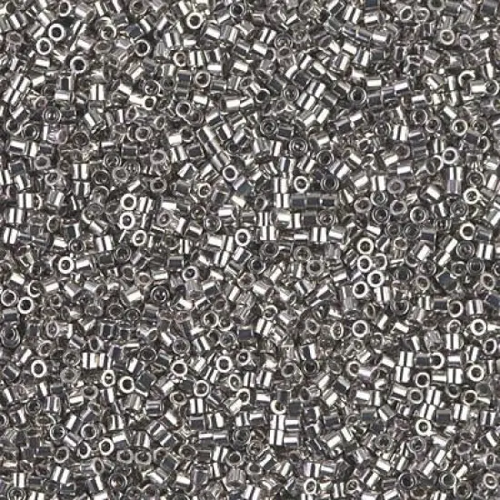 Miyuki Delica Bead 15/0, DBS0038, Palladium Plated {1}