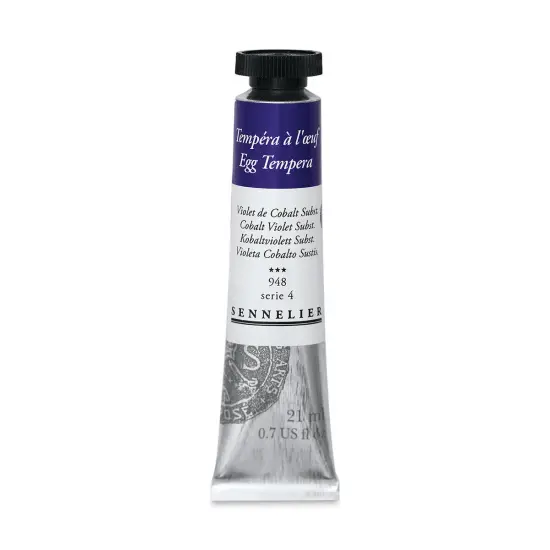 Sennelier Artists Egg Tempera - Cobalt Violet Hue, 21 ml tube {1}