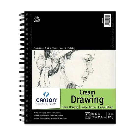 Canson Artist Series Drawing Book - 12" x 9", 60 Sheets {1}