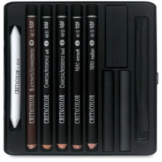 Cretacolor Noir Charcoal Drawing Set {2}