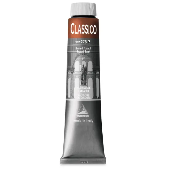 Maimeri Classico Oil Color - Pozzuoli Earth, 200 ml tube {1}