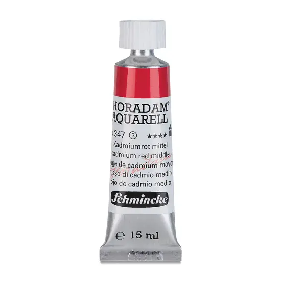 Schmincke Horadam Aquarell Artist Watercolor - Cadmium Red Medium, 15 ml tube {2}