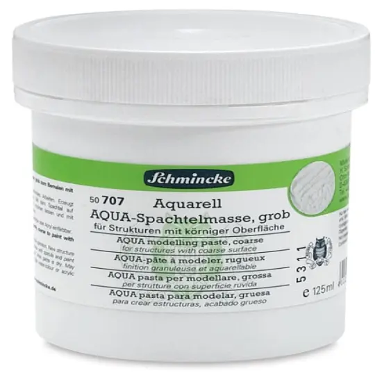 Schmincke Aqua Modeling Paste - Coarse, 125 ml jar {1}
