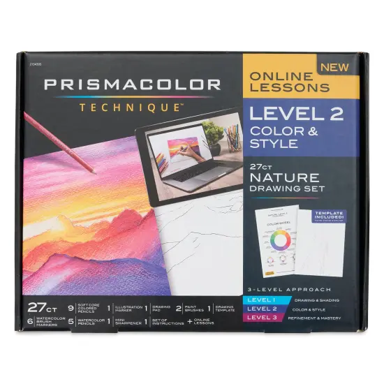 Prismacolor Technique Nature Drawing Set - Level 2, Color & Style {1}