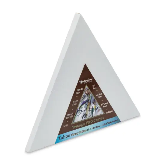 Masterpiece Tahoe Cotton Canvas Shape - Triangle, 10" {1}