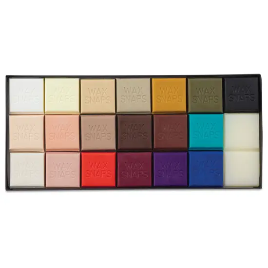 Enkaustikos Wax Snaps Encaustic Paints - Set of 21, Lora Murphy Colors, 13 ml {2}