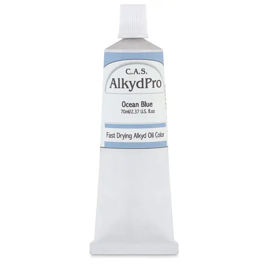 CAS AlkydPro Fast-Drying Alkyd Oil Color - Ocean Blue, 70 ml tube {1}