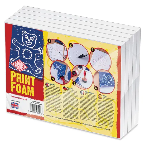 Essdee PrintFoam - 11-7/10" x 8-3/10", Pkg of 5 {1}