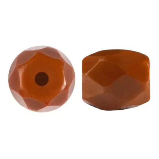 Baros Par Puca&reg; Czech glass bead, Frost Caramel, 10 grams {1}