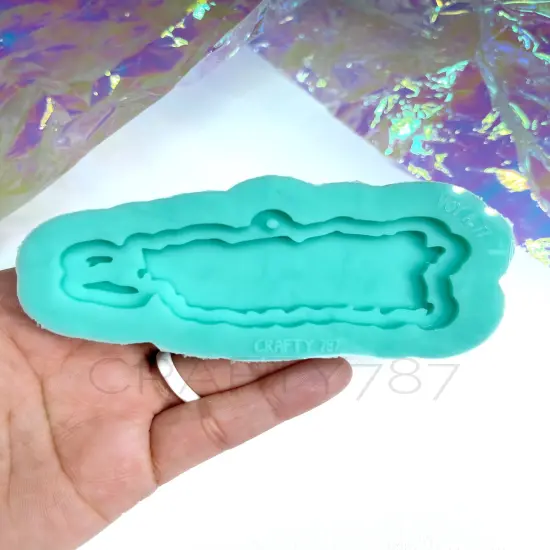 P.R. Silhouette Keychain 2D /llavero en Relieve de Puerto Rico (D9) {1}