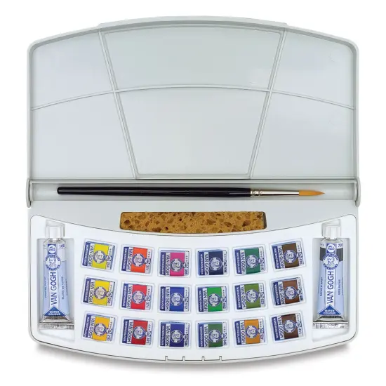 Van Gogh Watercolor Pocket Box - Set of 18, Assorted Colors {2}