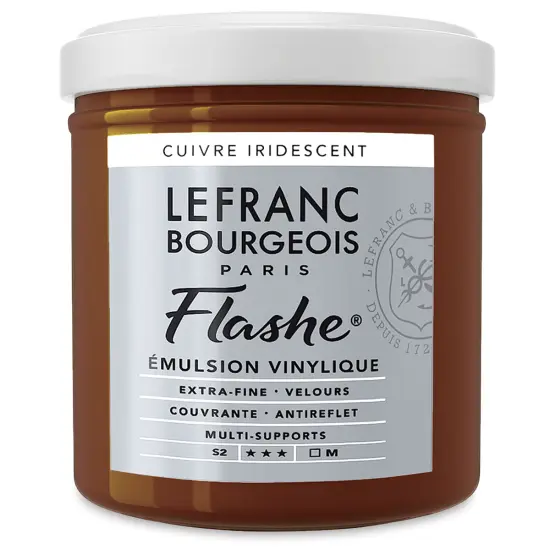 Lefranc & Bourgeois Flashe Vinyl Paint - 125 ml, Iridescent Copper {1}