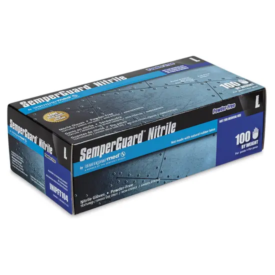 Glove Pack - Large, Nitrile, Powder-Free, Pkg of 100 {1}