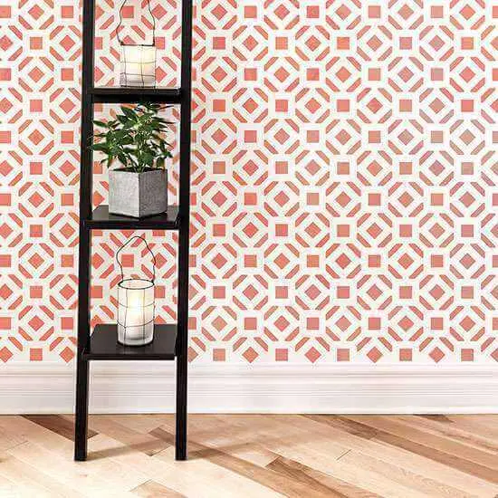 Alden Wall Stencil {1}