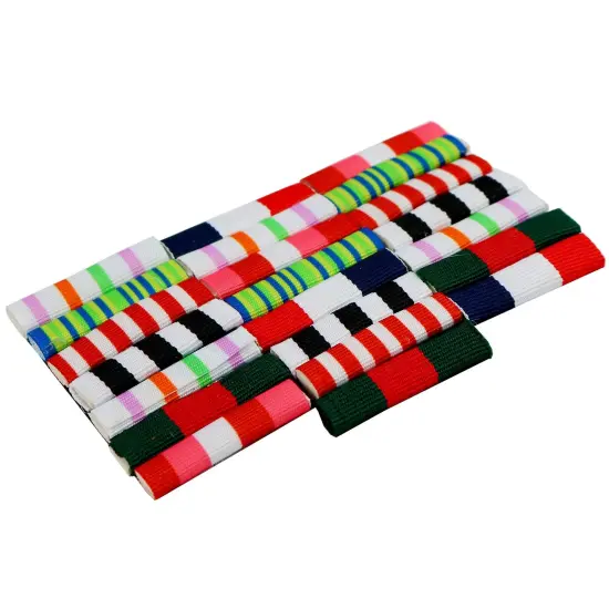 Military Combat Medal Ribbons - Pretend Army War Hero Costume Accessories Ribbon Medals Pins {2}