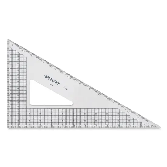 Westcott Gridded Triangle - 14", 30-60 Degree {1}