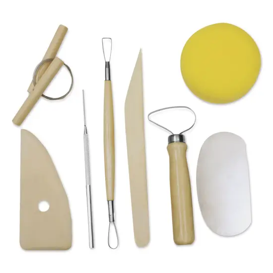 Art Alternatives Pottery Tool Kit - Set of 8 {1}