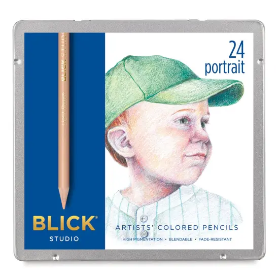 Blick Studio Artists' Colored Pencil Set - Set of 24, Portrait Colors {1}