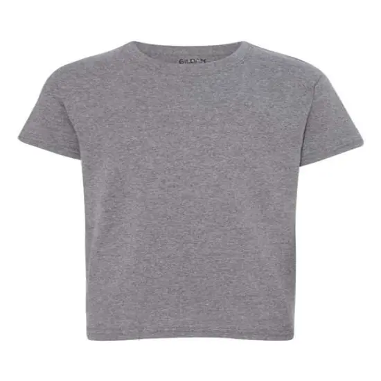 Gildan&reg; DryBlend Youth Short Sleeve Crewneck T-Shirt Graphite Heather {1}