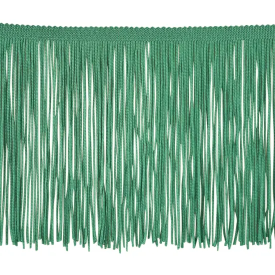 Belagio Chainette Fringe, 4" Wide, 10-Yard Bolt, Turquoise {1}