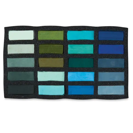 Art Spectrum Extra Soft Square Pastels - Temperate Landscape, Set of 20 {2}