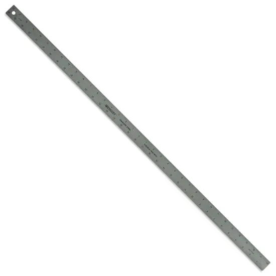 Westcott Metal Zero Centering Ruler - 36" {1}