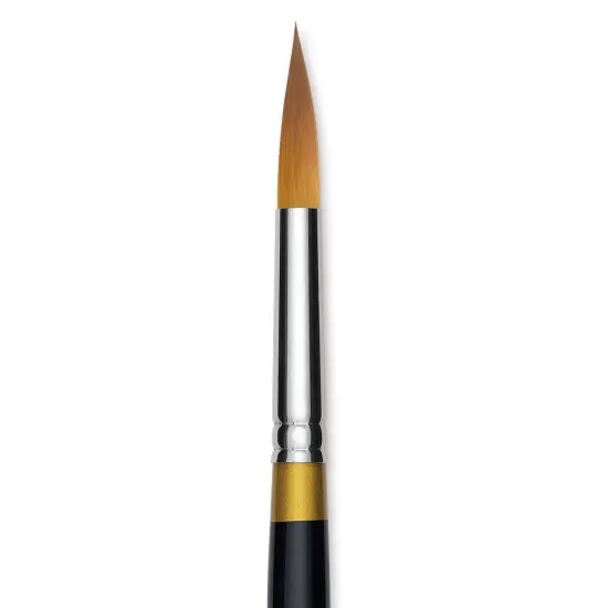 Kingart Original Gold Brush - Max Round, Size 12, Short Handle {1}