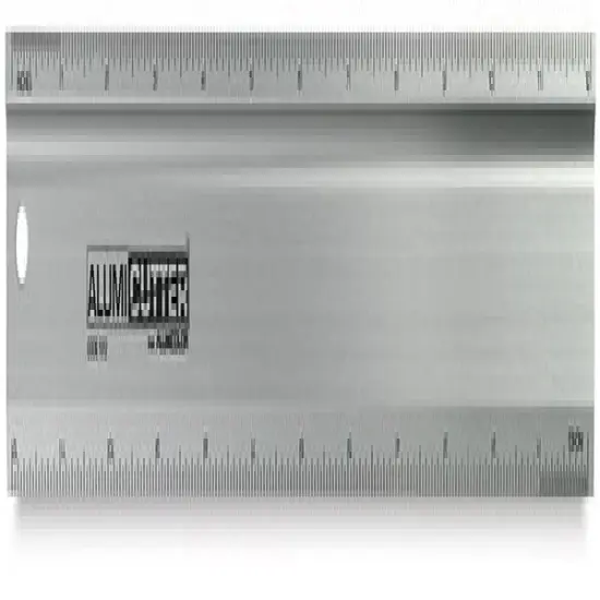 Alumicutter Ruler - 12", Silver {2}