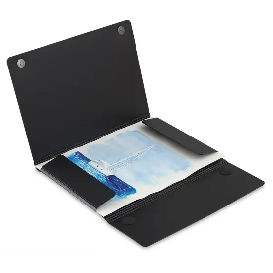 Itoya Magnet Closure Portfolio Case - 8-1/2" x 11" {1}