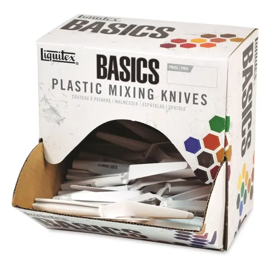 Liquitex Basics Plastic Palette Knives - Mixing Knives, Set of 72 {1}