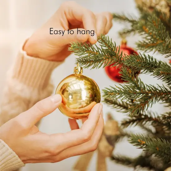 R&rsquo;ND Toys Christmas Ornament Hooks &ndash; Christmas Tree Easy Snap Fastening Metallic Decorating String Hangers Ornament Hooks for Hanging Christmas Tree Decorations - Pack of 200 (Silver) {3}