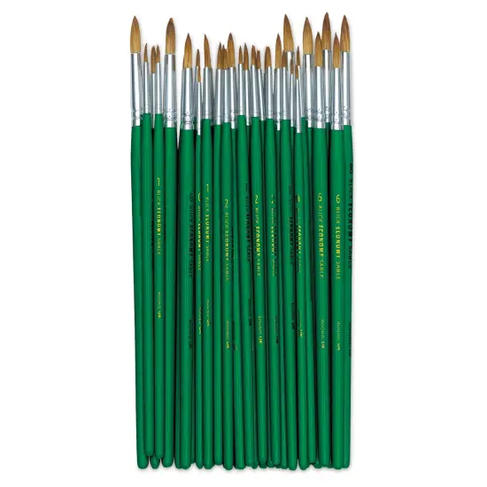 Blick Economy Short Handle Sable Class Pack - Round, Classpack of 36 {2}