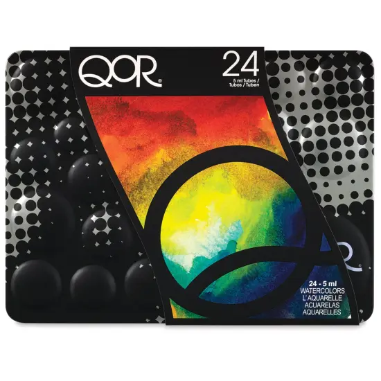 QoR Modern Watercolors - Set of 24, Assorted Colors, 5 ml Tubes {1}
