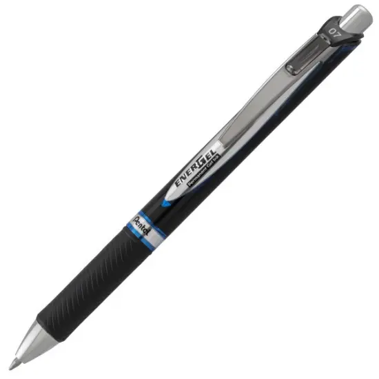 EnerGel PRO Permanent Gel Pen, (0.7mm) Medium Line, Blue Ink {1}