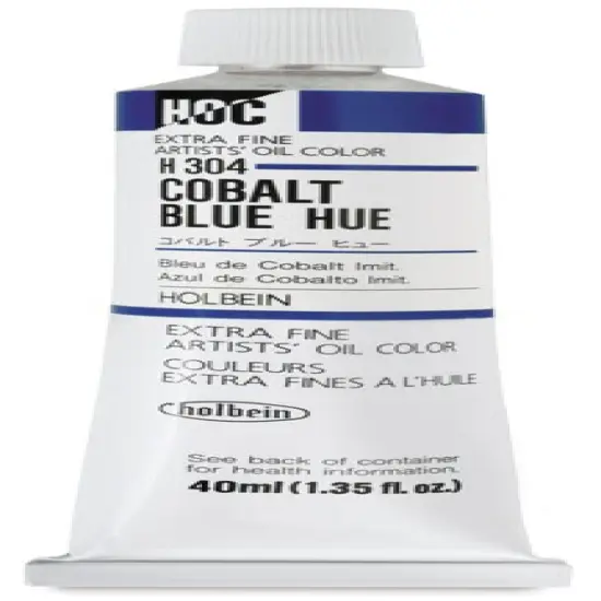 Holbein Artists' Oil Color - Cobalt Blue Hue, 40 ml tube {2}