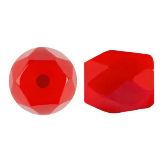 Baros Par Puca&reg; Czech glass bead, Frost Cherry, 10 grams {1}