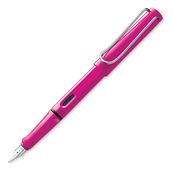 Lamy Safari Fountain Pen - Pink, Extra-Fine Nib {1}
