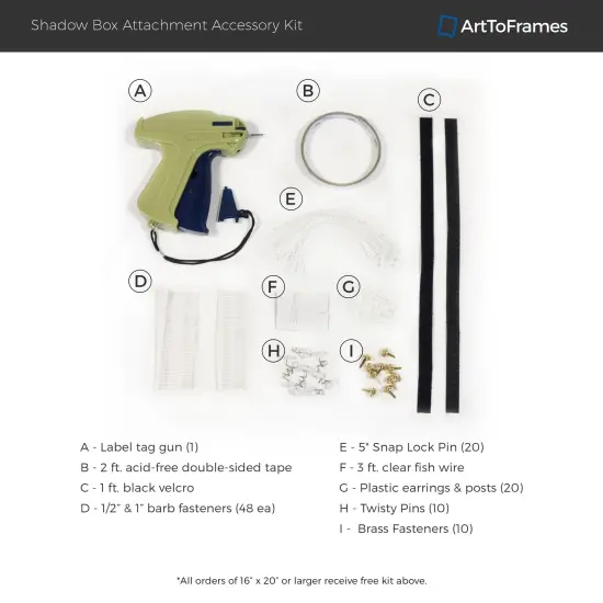 ArtToFrames 11x17 Inch Shadow Box Picture Frame, with a Satin White 1.00" Wide Shadowbox frame and Super White Mat Backing (4655) {3}