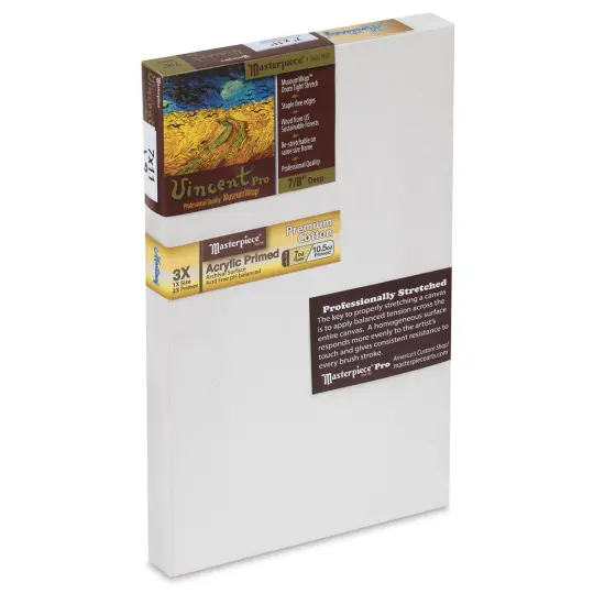 Masterpiece Fibonacci Golden Rectangle Canvas- 7" x 11", 7/8" Profile {1}