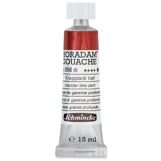 Schmincke Horadam Artist Gouache - Madder Red Deep, 15 ml tube {1}