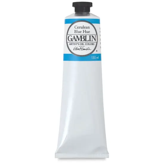 Gamblin Artist's Oil Color - Cerulean Blue Hue, 150 ml tube {1}
