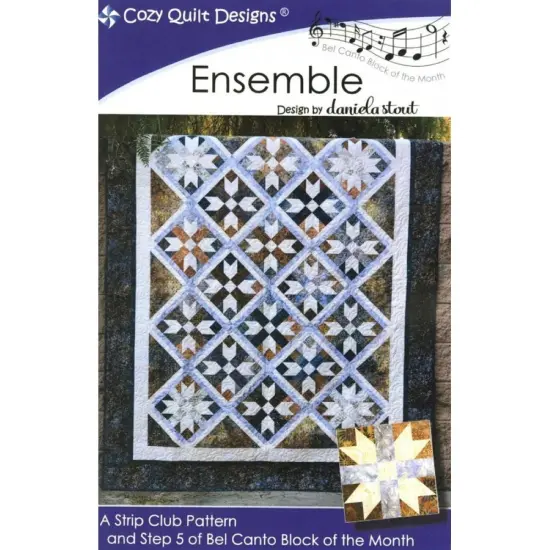 Ensemble Pattern 4 sizes Step 5 by Daniela Stout for Cozy Quilt Designs {1}