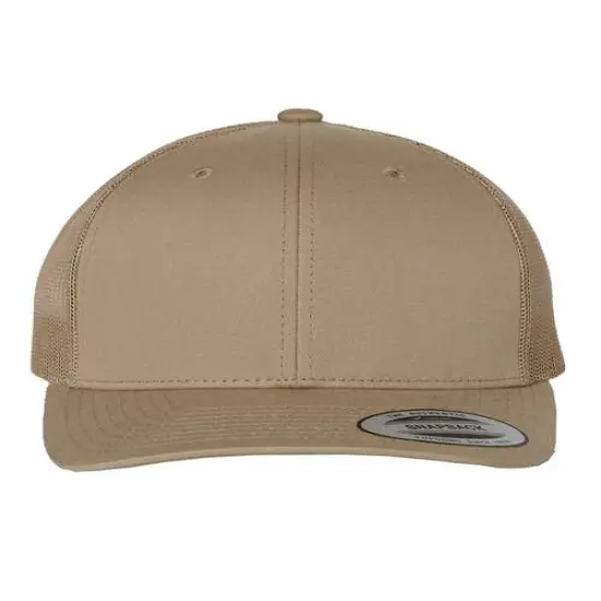 YP Classics&reg; Retro Trucker Cap Khaki {1}