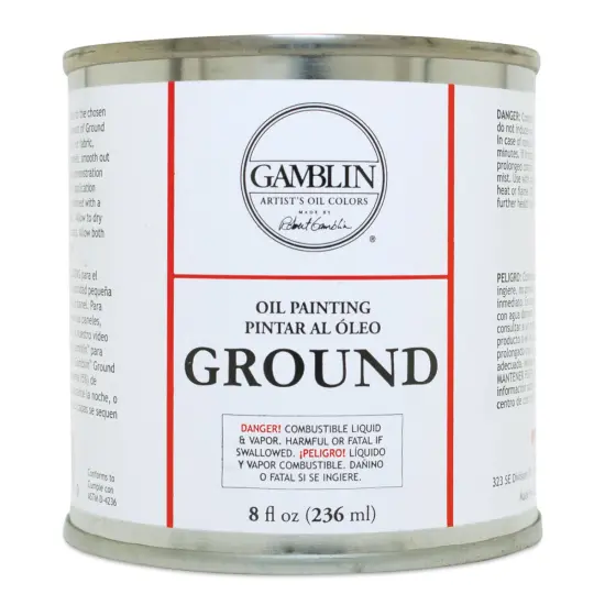 Gamblin Painting Ground - 8 oz can {2}