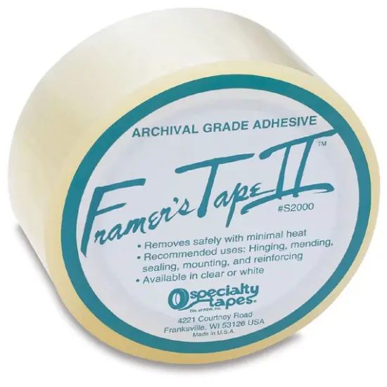 Framer's Tape II - 2" x 180 ft, Clear {1}